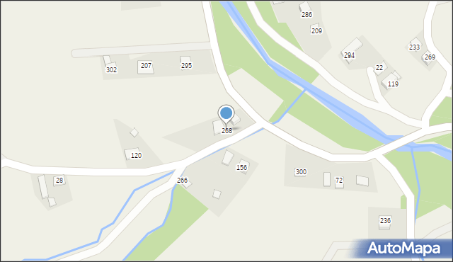 Pogorzany, Pogorzany, 268, mapa Pogorzany