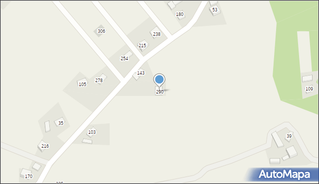 Pogorzany, Pogorzany, 290, mapa Pogorzany