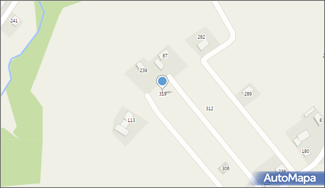 Pogorzany, Pogorzany, 319, mapa Pogorzany