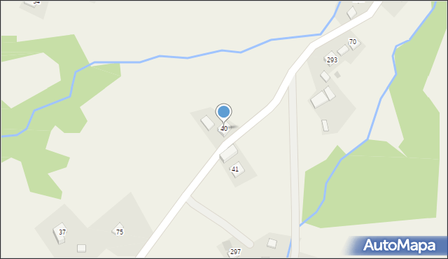 Pogorzany, Pogorzany, 40, mapa Pogorzany