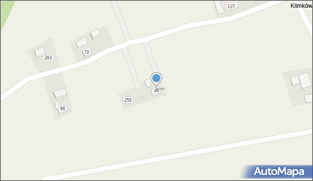 Pogorzany, Pogorzany, 49, mapa Pogorzany