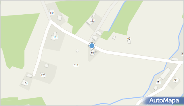 Pogorzany, Pogorzany, 59, mapa Pogorzany