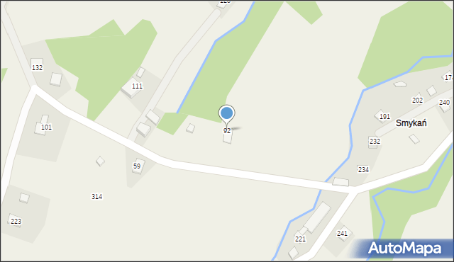 Pogorzany, Pogorzany, 92, mapa Pogorzany