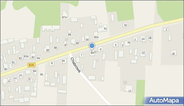 Pogorzel, Pogorzel, 6A, mapa Pogorzel