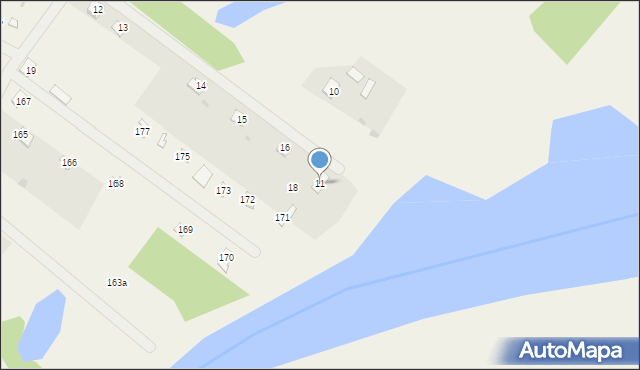 Pogorzelec, Pogorzelec, 11, mapa Pogorzelec