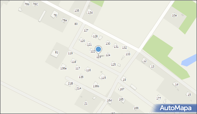 Pogorzelec, Pogorzelec, 123, mapa Pogorzelec