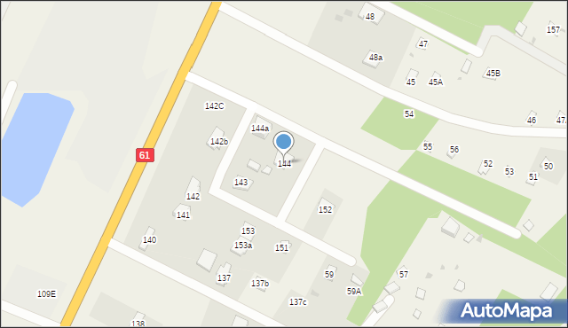 Pogorzelec, Pogorzelec, 144, mapa Pogorzelec