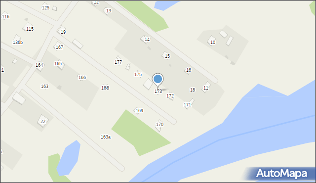 Pogorzelec, Pogorzelec, 173, mapa Pogorzelec