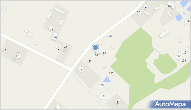 Pogorzelec, Pogorzelec, 184, mapa Pogorzelec