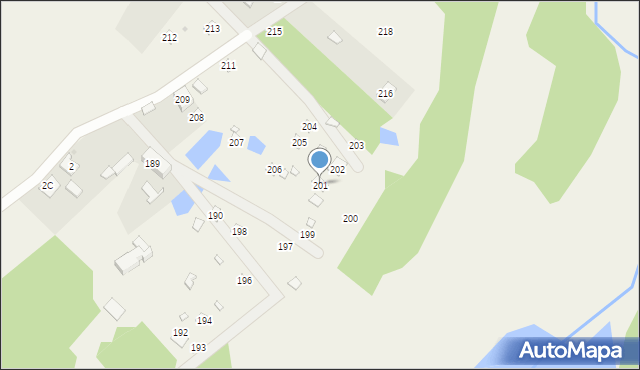 Pogorzelec, Pogorzelec, 201, mapa Pogorzelec