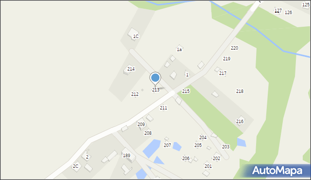 Pogorzelec, Pogorzelec, 213, mapa Pogorzelec