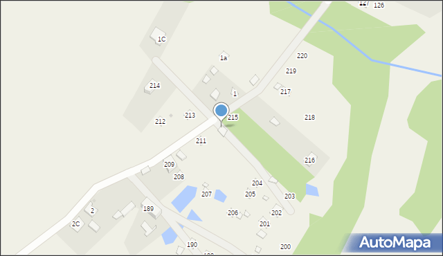 Pogorzelec, Pogorzelec, 2a, mapa Pogorzelec
