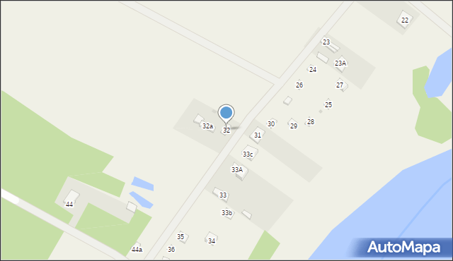 Pogorzelec, Pogorzelec, 32, mapa Pogorzelec