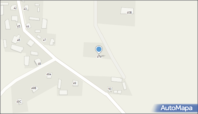 Pogorzelec, Pogorzelec, 47b, mapa Pogorzelec