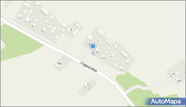 Pogwizdów, Pogwizdów, 10, mapa Pogwizdów