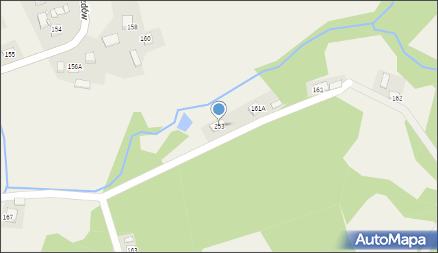 Pogwizdów, Pogwizdów, 253, mapa Pogwizdów