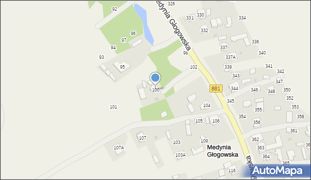 Pogwizdów, Pogwizdów, 100, mapa Pogwizdów