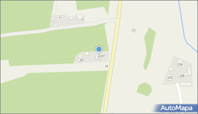 Pogwizdów, Pogwizdów, 17, mapa Pogwizdów