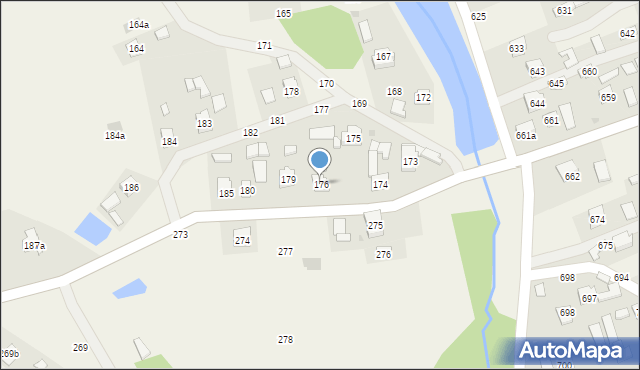 Pogwizdów, Pogwizdów, 176, mapa Pogwizdów