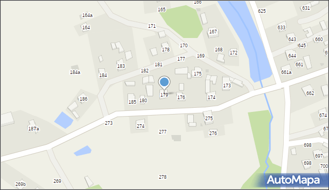 Pogwizdów, Pogwizdów, 179, mapa Pogwizdów