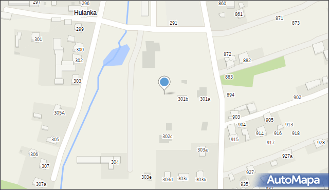 Pogwizdów, Pogwizdów, 301c, mapa Pogwizdów