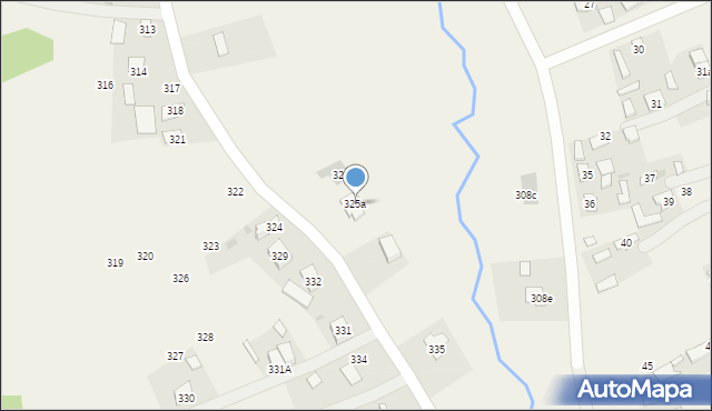 Pogwizdów, Pogwizdów, 325a, mapa Pogwizdów
