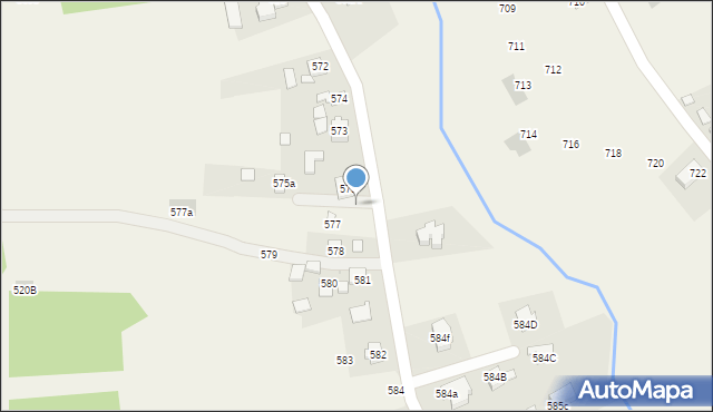 Pogwizdów, Pogwizdów, 576, mapa Pogwizdów