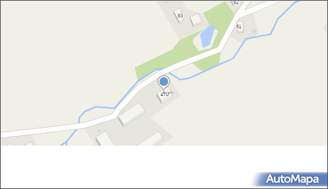 Pogwizdów, Pogwizdów, 47U, mapa Pogwizdów