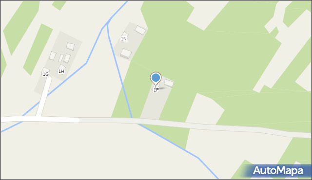 Pogwizdów Stary, Pogwizdów Stary, 1P, mapa Pogwizdów Stary