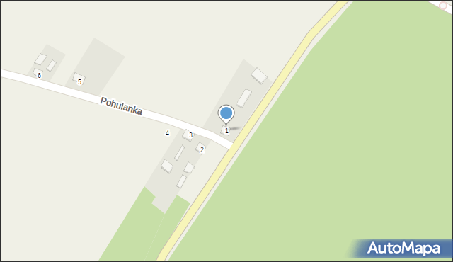 Pohulanka, Pohulanka, 1, mapa Pohulanka