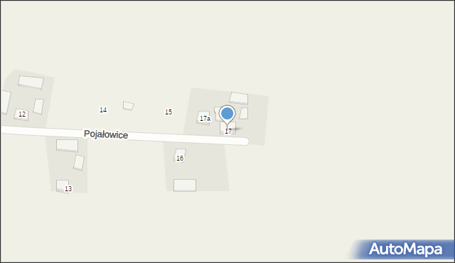 Pojałowice, Pojałowice, 17, mapa Pojałowice