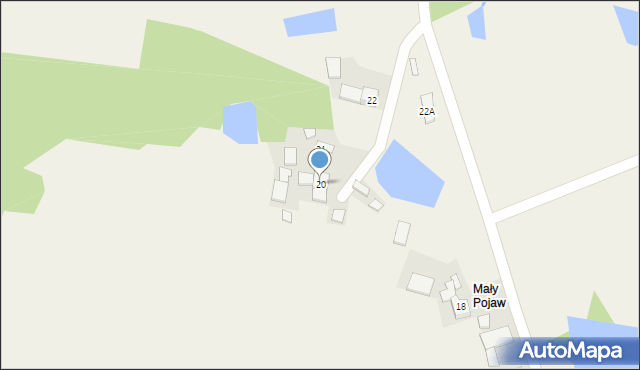 Pojawie, Pojawie, 20, mapa Pojawie