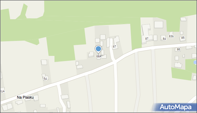 Pojawie, Pojawie, 64A, mapa Pojawie
