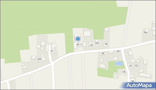 Pojawie, Pojawie, 87, mapa Pojawie