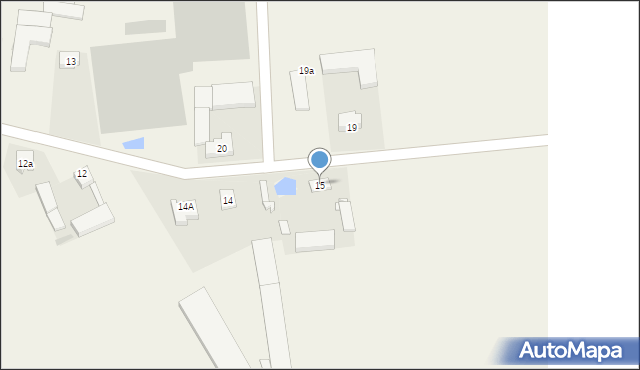 Poklęków, Poklęków, 15, mapa Poklęków