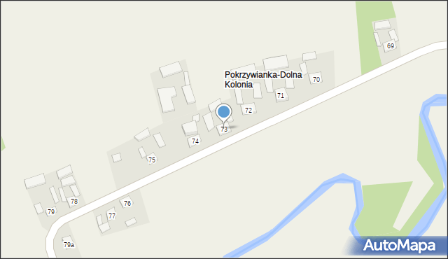 Pokrzywianka, Pokrzywianka, 73, mapa Pokrzywianka