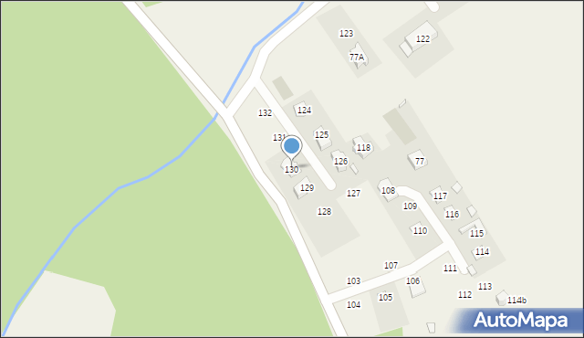 Pokrzywna, Pokrzywna, 130, mapa Pokrzywna