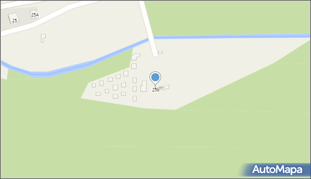 Pokrzywna, Pokrzywna, 25b, mapa Pokrzywna