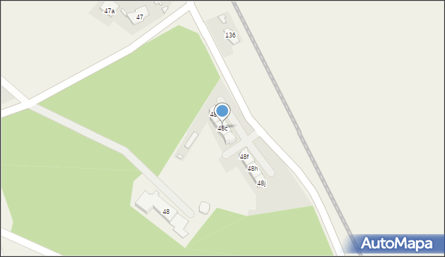 Pokrzywna, Pokrzywna, 48c, mapa Pokrzywna
