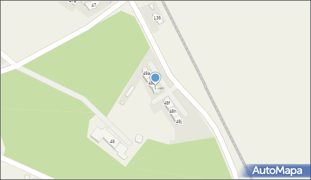 Pokrzywna, Pokrzywna, 48e, mapa Pokrzywna