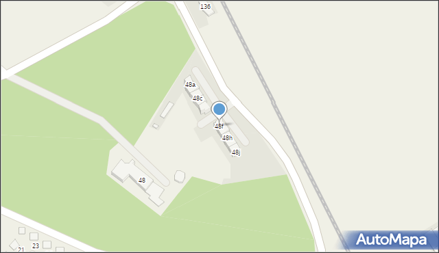 Pokrzywna, Pokrzywna, 48f, mapa Pokrzywna