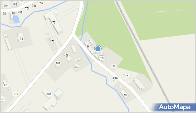 Pokrzywna, Pokrzywna, 50a, mapa Pokrzywna