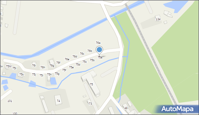 Pokrzywna, Pokrzywna, 75a, mapa Pokrzywna