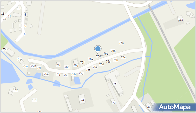 Pokrzywna, Pokrzywna, 76d, mapa Pokrzywna