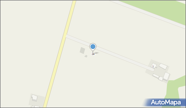 Pokrzywna, Pokrzywna, 1a, mapa Pokrzywna
