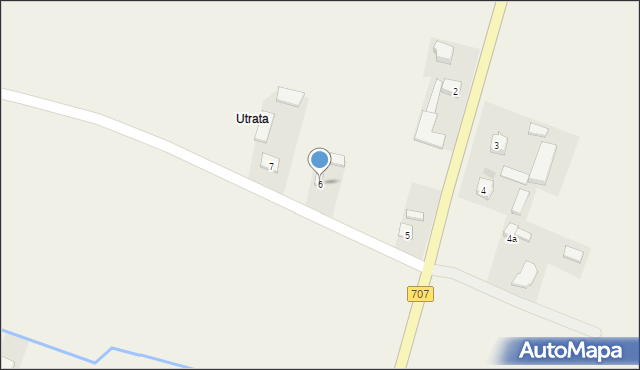 Pokrzywna, Pokrzywna, 6, mapa Pokrzywna