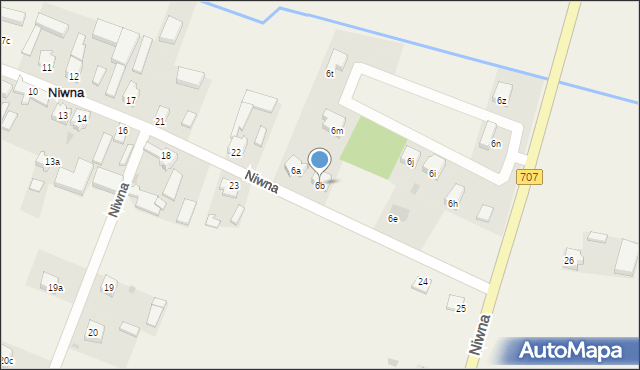 Pokrzywna, Pokrzywna, 6b, mapa Pokrzywna