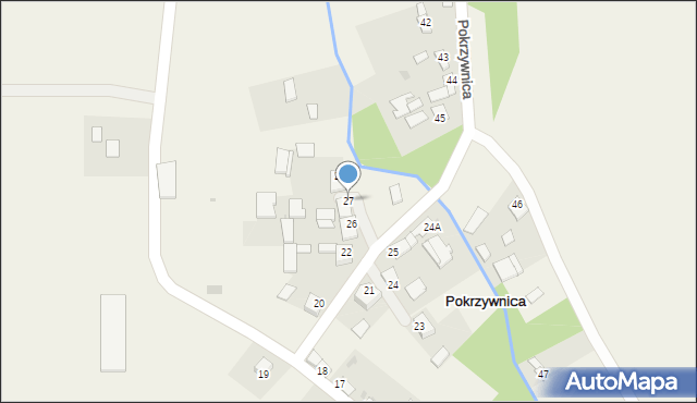 Pokrzywnica, Pokrzywnica, 27, mapa Pokrzywnica