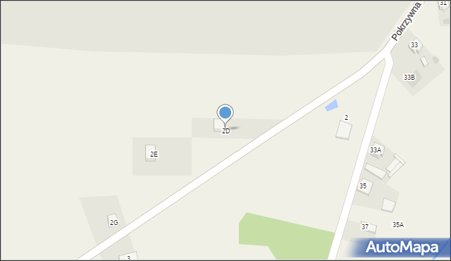 Pokrzywnica, Pokrzywnica, 2D, mapa Pokrzywnica