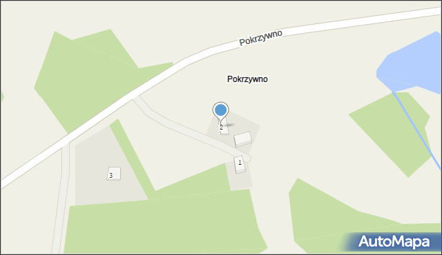 Pokrzywno, Pokrzywno, 2, mapa Pokrzywno